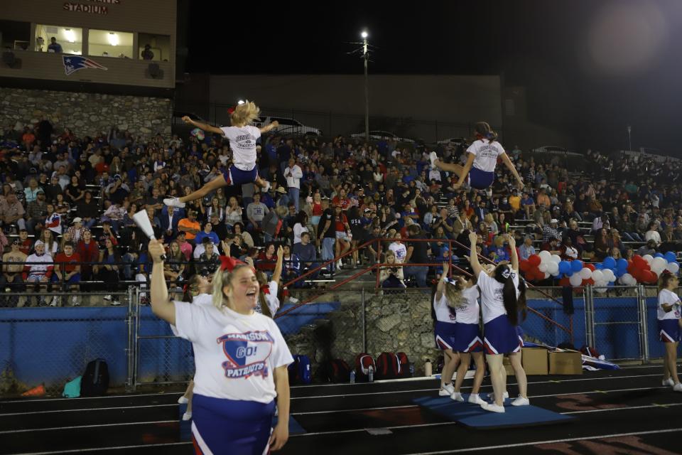 Fans packed O.E. Roberts Stadium for homecoming night Oct. 1.