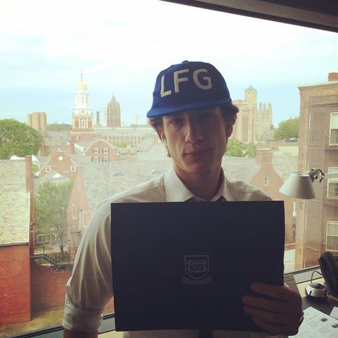 <p>Jack Schlossberg Instagram</p> Jack Schlossberg on his Instagram.