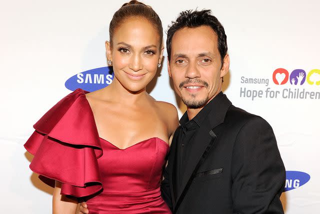 Kevin Mazur/WireImage Jennifer Lopez and Marc Anthony