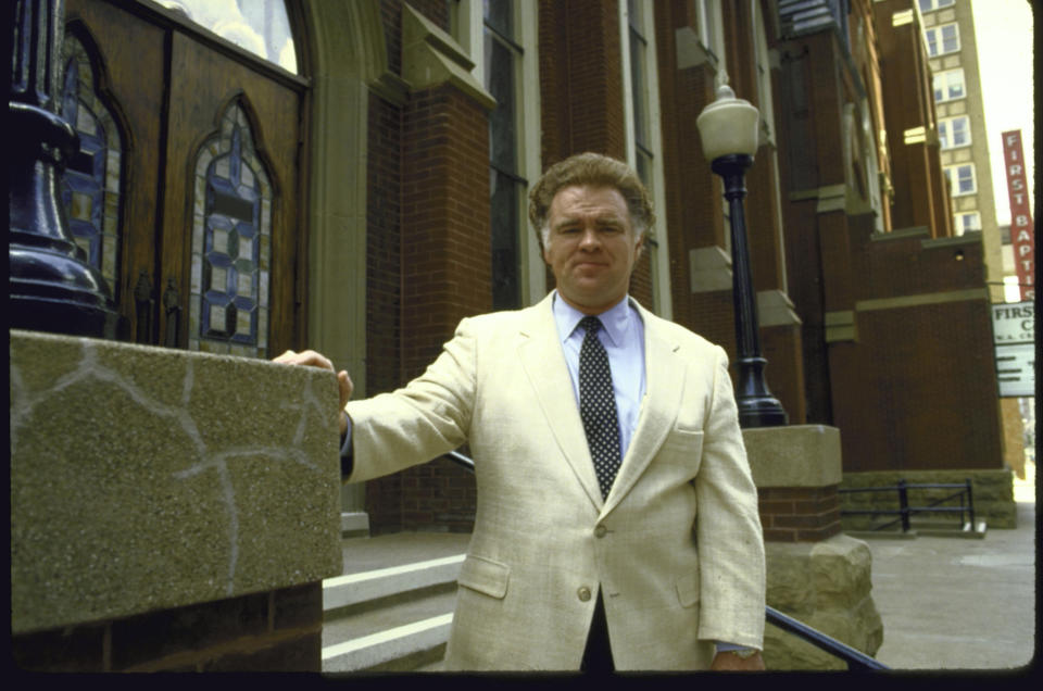 An archival photo shows Paige Patterson at First Baptist Church in Dallas. (Photo: Shelly Katz via Getty Images)