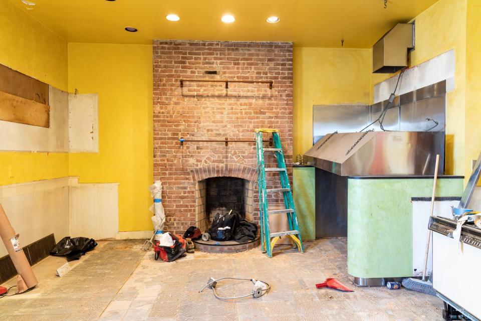 kips bay showhouse kitchen before
