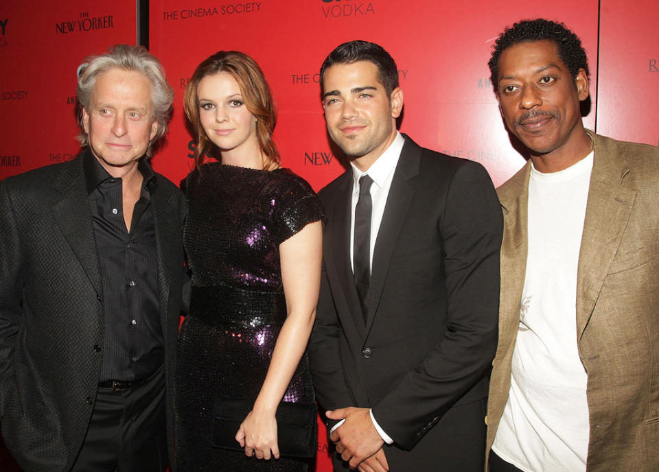 Beyond a Reasonable Doubt NY Premiere 2009 Michael Douglas Amber Tamblyn Jesse Metcalf Orlando Jones