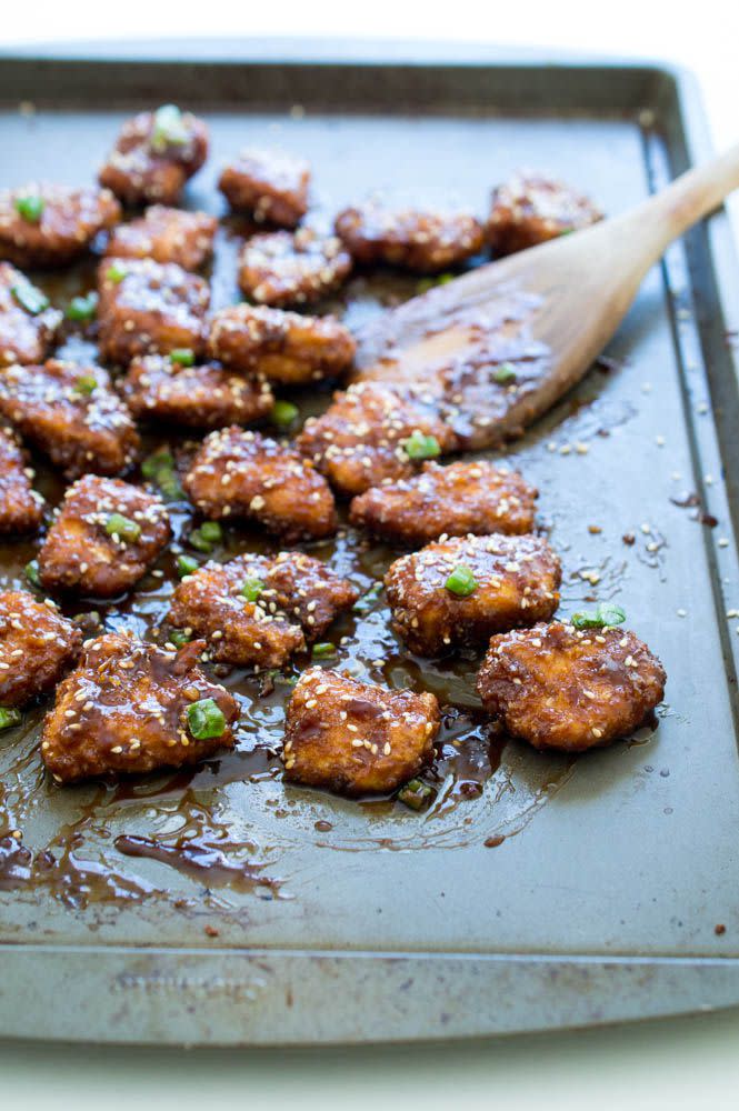 Super Sticky Asian Chicken Bites