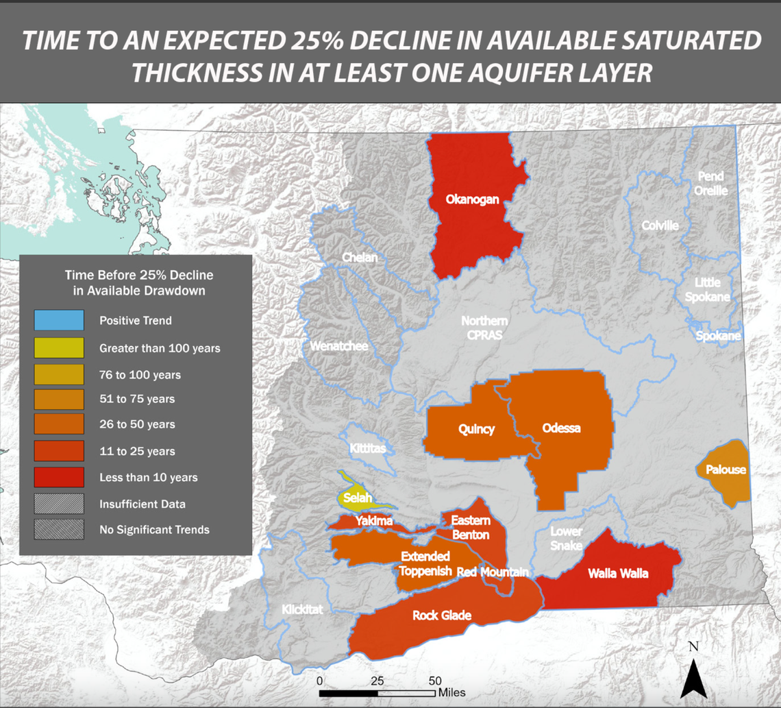 The Tri-Cities region sits at the corner of Rock-Glace and Walla Walla subareas on the Columbia River.