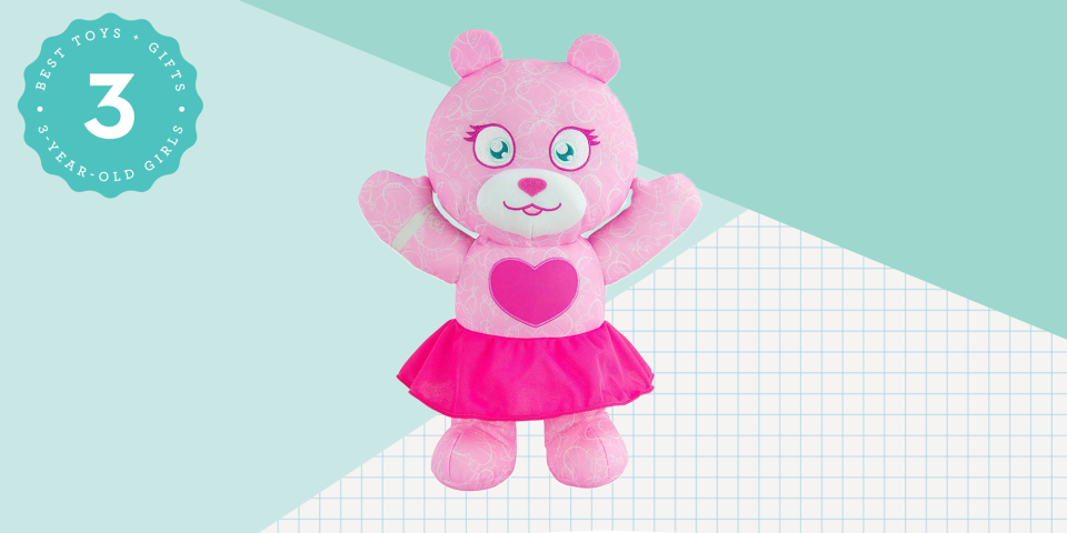 This $17 Customizable Doodle Bear Is the Perfect Gift for 3-Year-Old Girls