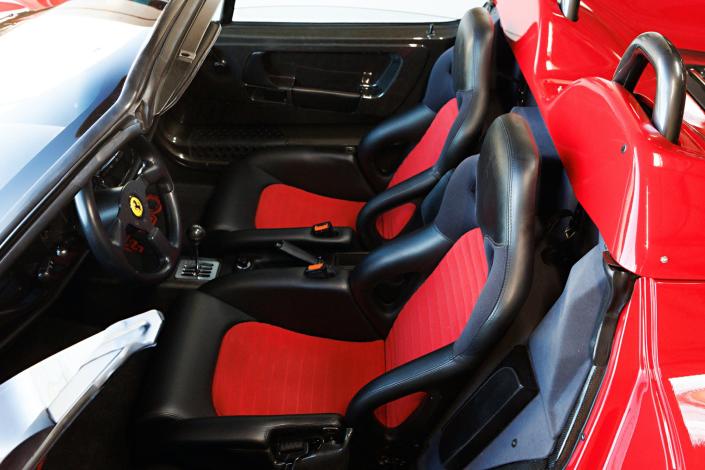 Ferrari F50 interior.