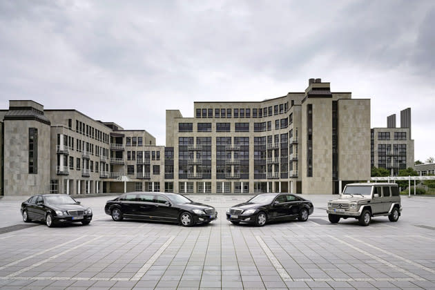 The Mercedes-Benz S 600 Pullman Guard