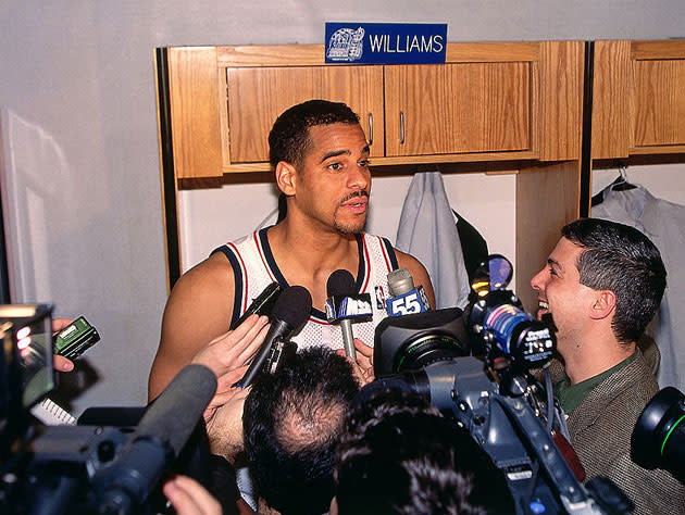 Jayson Williams, in 1998. (Getty Images)