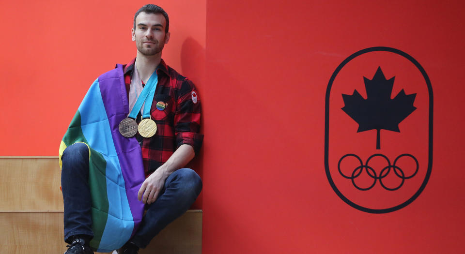 Eric Radford’s ideal sports world involves sexuality being a non-issue. (Steve Russell/Toronto Star via Getty Images)