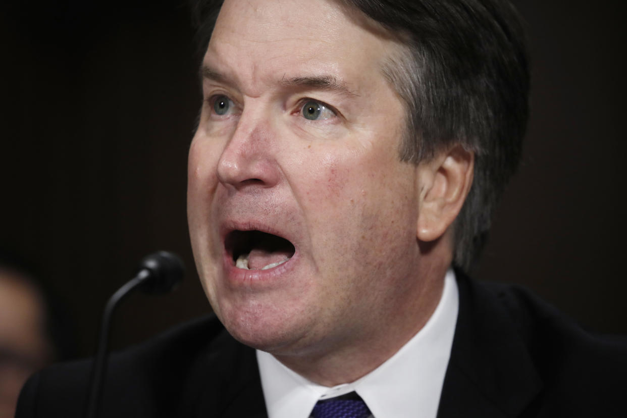 Supreme Court nominee Brett Kavanaugh's confirmation process has been held up by an FBI investigation into claims of sexual misconduct. (Photo: Bloomberg via Getty Images)