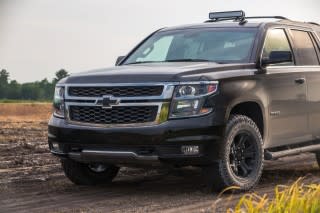 2017 Chevrolet Tahoe and Suburban Midnight Editions at The Range Complex in Raleigh, North Carolina