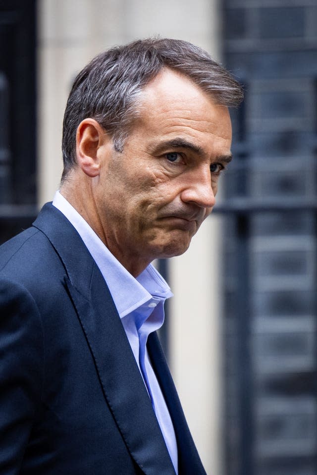 Bernard Looney in Downing Street