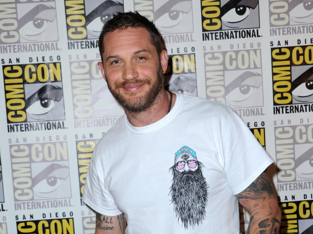 Tom Hardy discusses his Venom role in Esquire