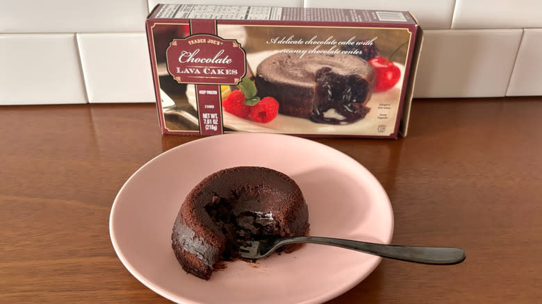 Trader Joe's chocolate lava cake