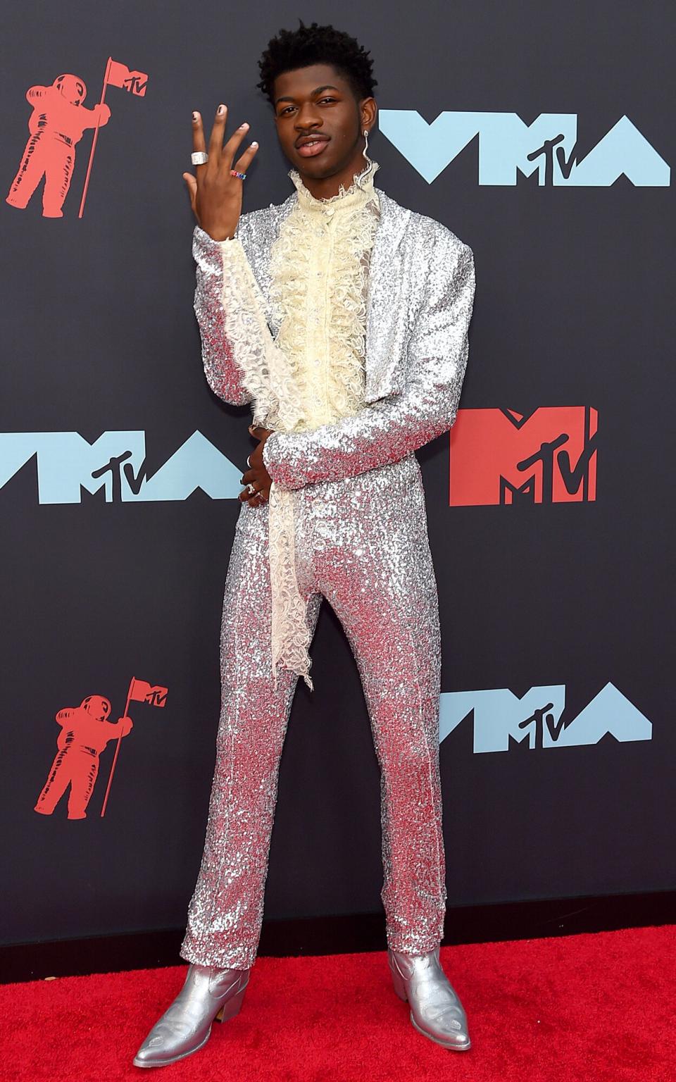 Lil Nas X attends the 2019 MTV Video Music Awards at Prudential Center on August 26, 2019 in Newark, New Jersey