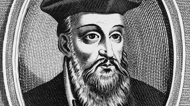 David Montaigne bases many of his predictions on the writings of 16th century French prophet and physician Nostradamus. Source: File/AAP