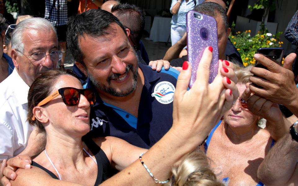 If Italy goes to a new election, it would likely benefit Matteo Salvini of The League and other parties on the Right - Reuters