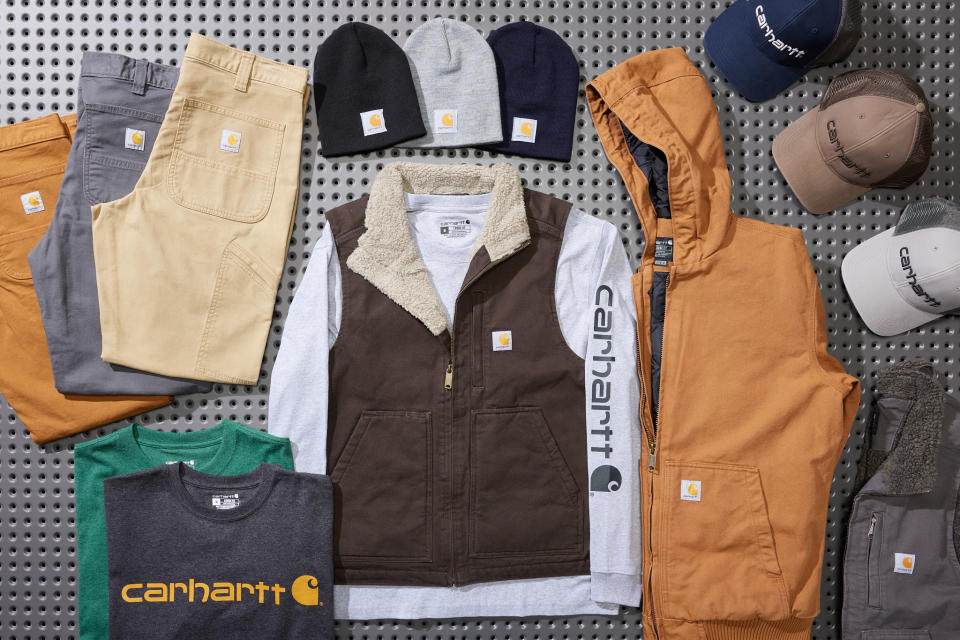 The range from the Lowe’s x Carhartt collaboration.