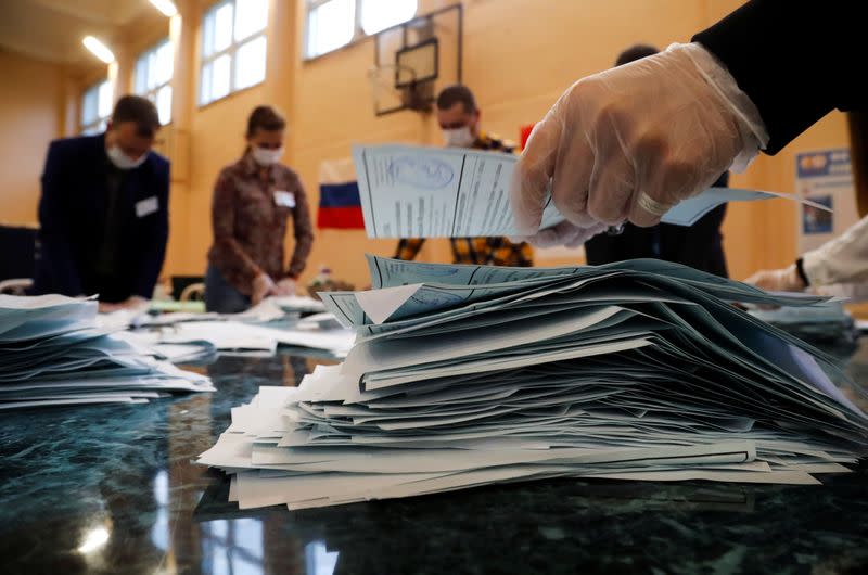 Nationwide vote on constitutional reforms, in Saint Petersburg