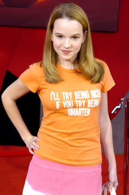 Kay Panabaker at the Hollywood premiere of Disney and Pixar's The Incredibles