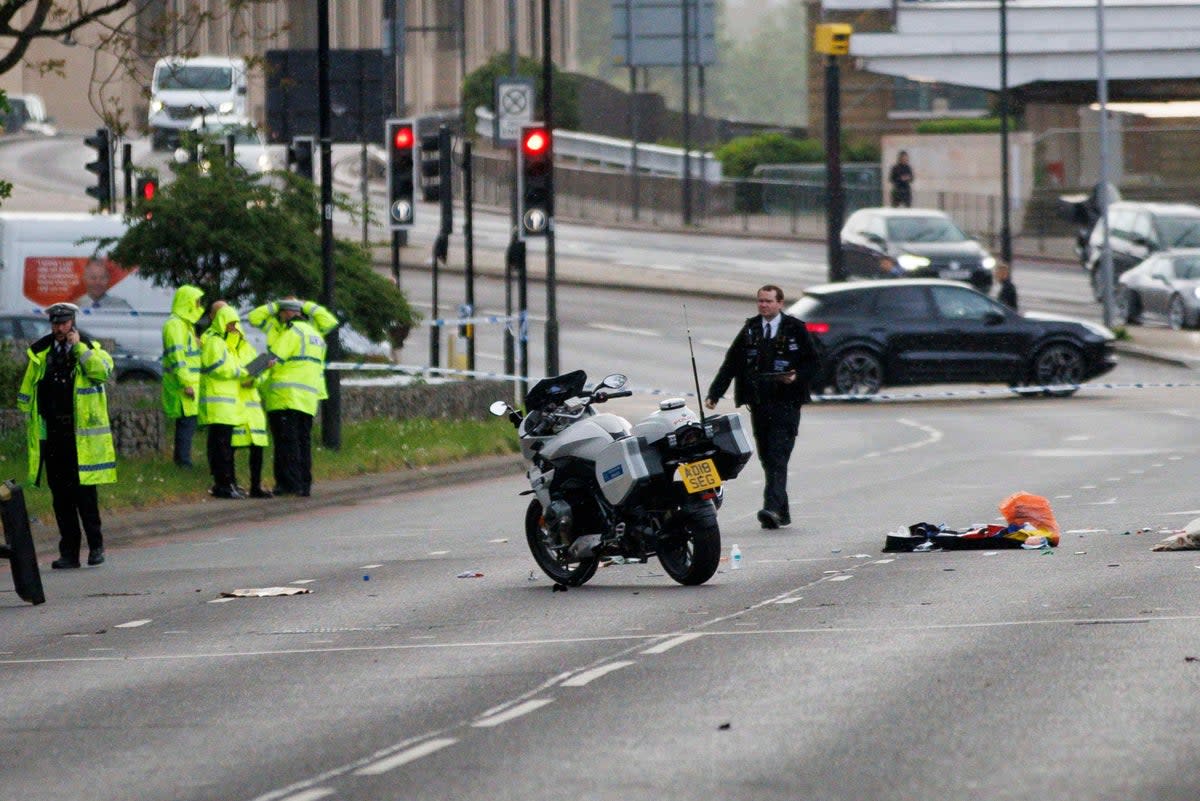 The convoy was escorting the Duchess of Edinburgh (Jamie Lorriman)