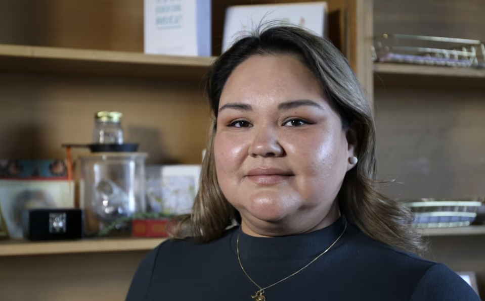 University of Alberta professor Paulina Johnson focuses her research on the impact of colonial institutions in Indigenous history. (Terry Reith/CBC)