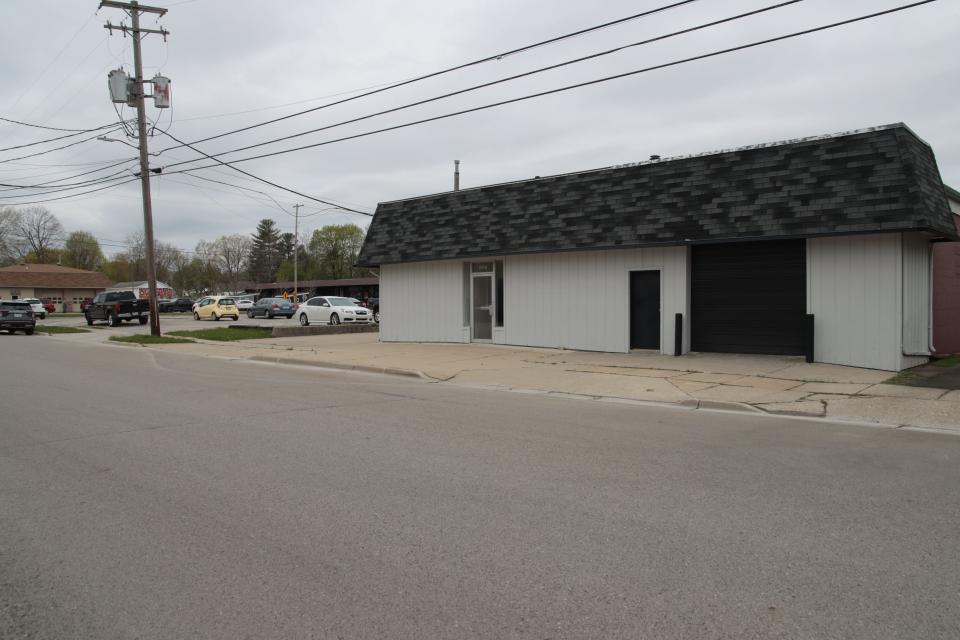 One of the properties Tecumseh attorney and Lenawee County Commission Chairman David Stimpson bought in November, a month after the commission approved buying the former Tecumseh Products Co. site in Tecumseh, is the building and parking lot of the former Hamblin Co. on East Logan Street at North Evans Street in Tecumseh, pictured Thursday.