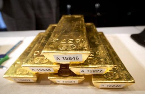 中國央行增持黃金儲備(圖:AFP)