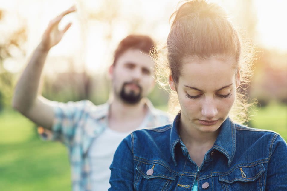 Think your partner is cheating on you? It might be as simple as listening to their voice. Photo: Getty