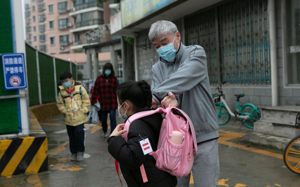 wuhan children - Getty