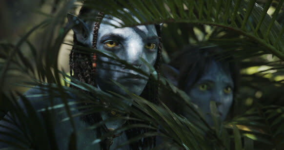 A still from James Cameron's AVATAR: THE WAY OF WATER.