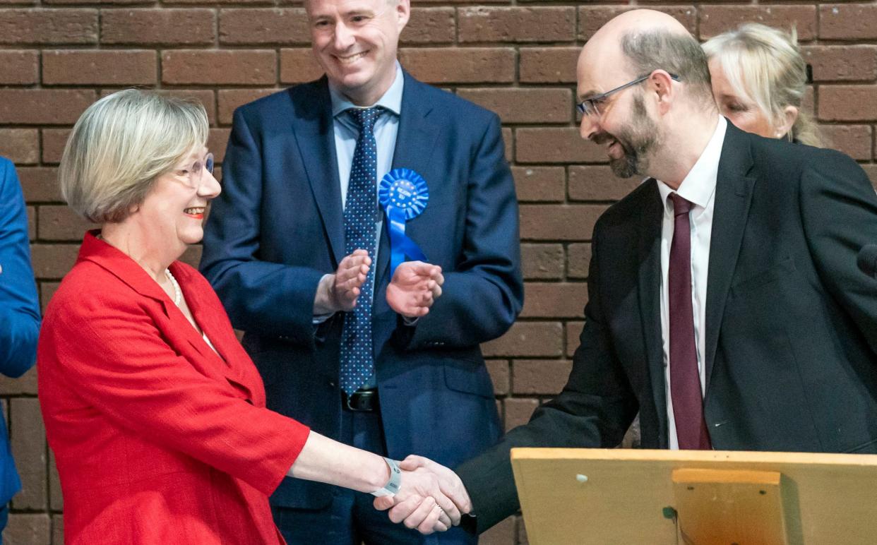 Local councillor Samantha Dixon retained the seat for Labour with a 10,974 vote majority - PA