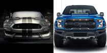 <p><a href="https://www.caranddriver.com/ford/mustang-shelby-gt350-gt350r" rel="nofollow noopener" target="_blank" data-ylk="slk:The Shelby GT350;elm:context_link;itc:0;sec:content-canvas" class="link ">The Shelby GT350</a> is an amazing performance car. Its foil is <a href="https://www.caranddriver.com/ford/f-150-raptor" rel="nofollow noopener" target="_blank" data-ylk="slk:the F-150 Raptor;elm:context_link;itc:0;sec:content-canvas" class="link ">the F-150 Raptor</a>, a truck that will blast through the desert and tackle the wilderness far better than the Mustang could ever hope to. Plus, good luck carrying any plywood in the back of your Mustang.</p>