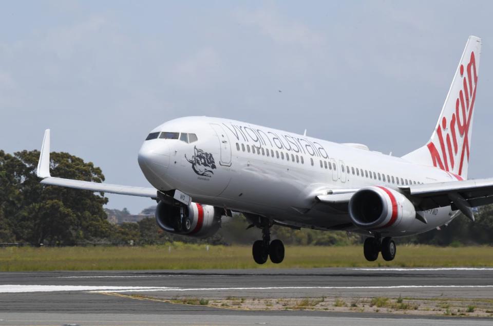 Virgin Australia 737.