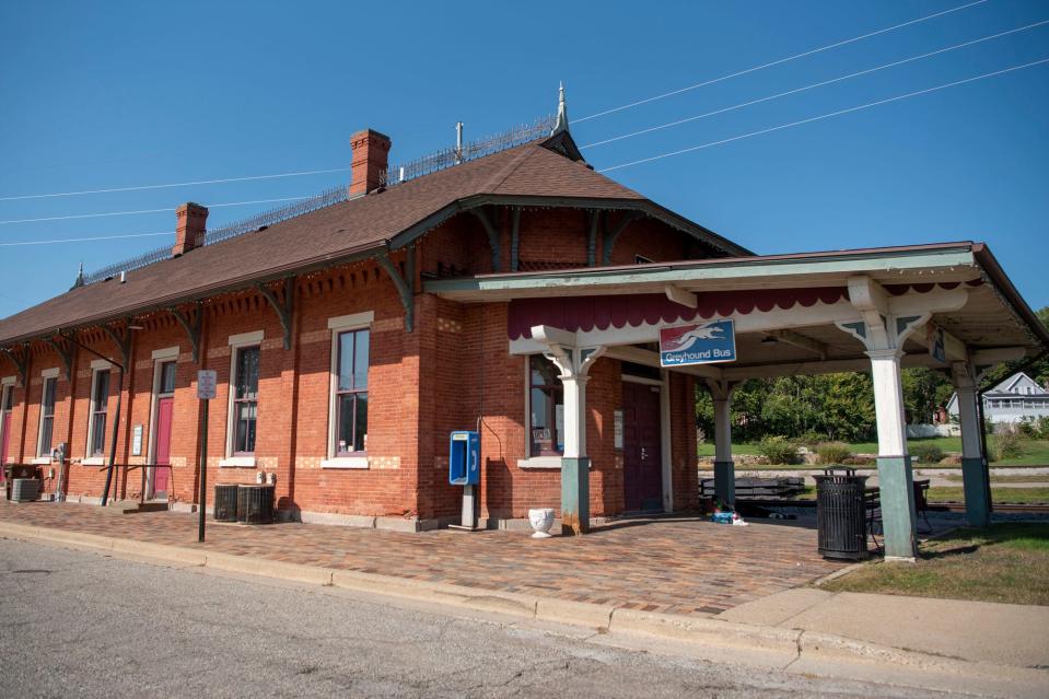 Albion Community Foundation received a $300,000 donation from the Cram family to maintain the 1882 Victorian train station and to support additional projects and organizations in Albion, pictured on Sept. 27, 2021.