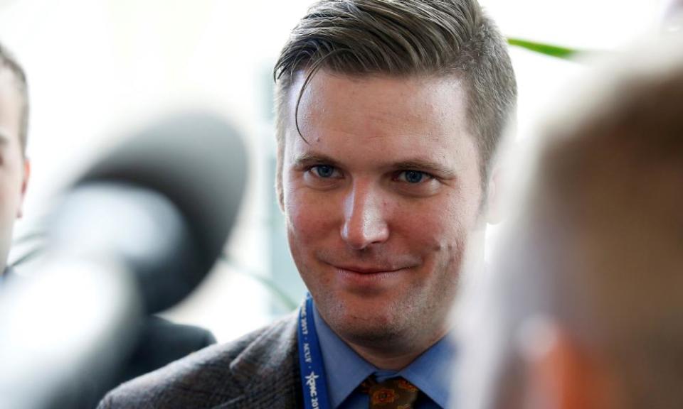 Richard Spencer. The city of Charlottesville voted to remove a statue of Confederate general Robert E Lee, sparking a backlash from the so-called ‘alt-right’ community. 