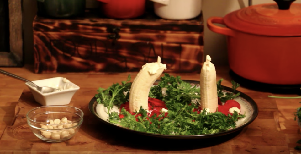 Late 1950s: Christmas Candle Salad