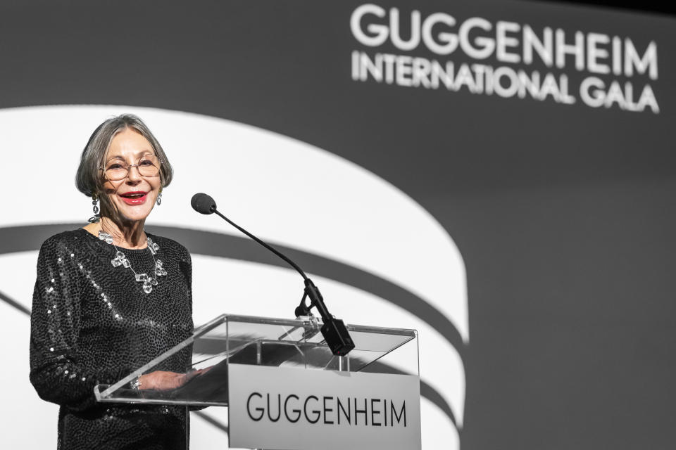 Alice Walton at the 2018 Guggenheim International Gala. Photo: Scott Rudd/Sipa USA/PA Images