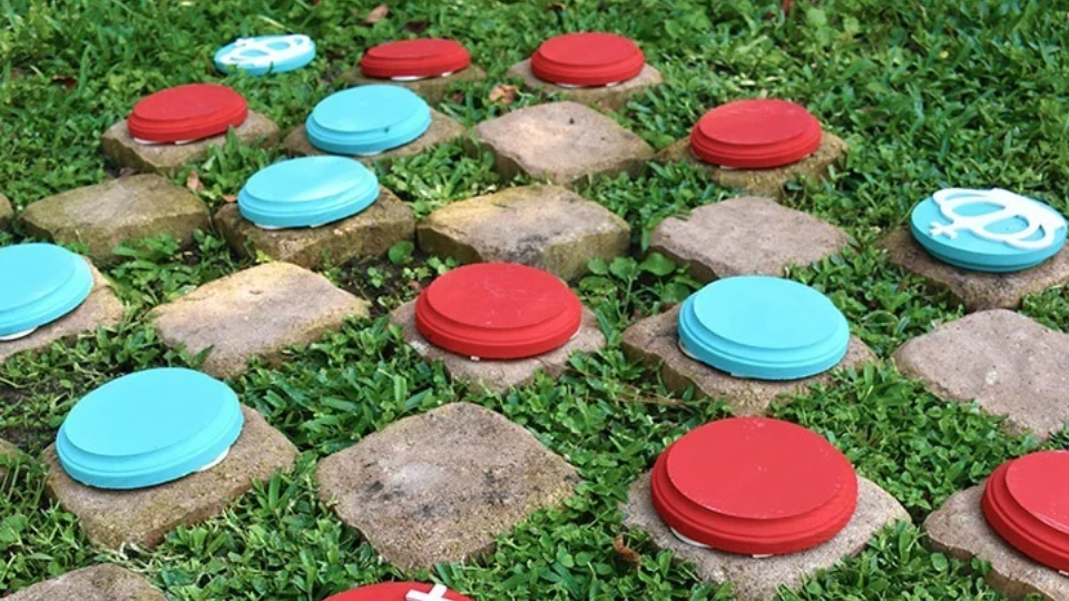 tailgate games giant lawn checkers