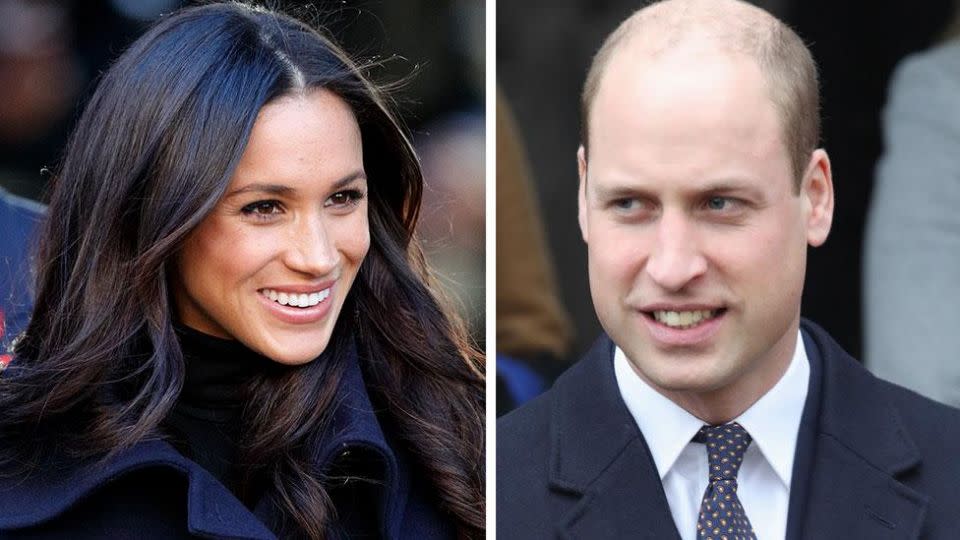 Meghan apparently had a go at her brother-in-law's lack of hair at Christmas. Photo: Getty