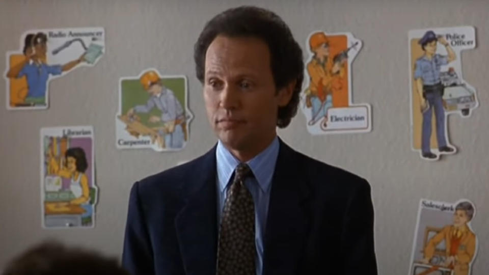 <p> Mitch Robbins (Billy Crystal) walking a group of elementary school students through the sad series of events that awaits them in old age at the beginning of <em>City Slickers</em> is so good. Sure, it’s depressing, but that’s what makes it so much fun. </p>