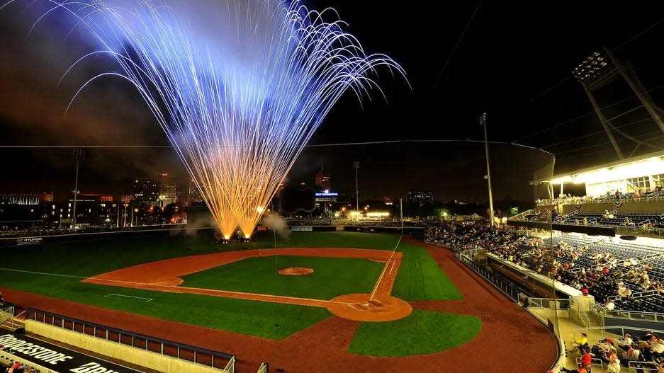 The Nashville Sounds First Horizon Park.