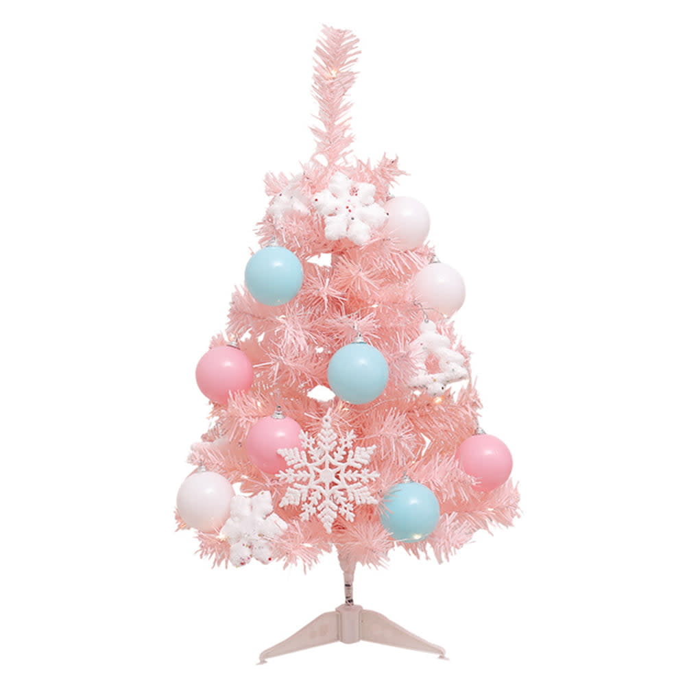 <p><a href="https://go.redirectingat.com?id=74968X1596630&url=https%3A%2F%2Fwww.walmart.com%2Fip%2FHemoton-Christmas-Tree-Decoration-Set-Mini-Christmas-Tree-Lighting-Christmas-Tree-Ornament%2F1029936907&sref=https%3A%2F%2Fwww.countryliving.com%2Flife%2Fg45360866%2Fpink-christmas-tree-ideas%2F" rel="nofollow noopener" target="_blank" data-ylk="slk:Shop Now;elm:context_link;itc:0;sec:content-canvas" class="link rapid-noclick-resp">Shop Now</a></p><p>Christmas Tree Decoration Set</p><p>walmart.com</p><p>$14.39</p><span class="copyright">Walmart</span>