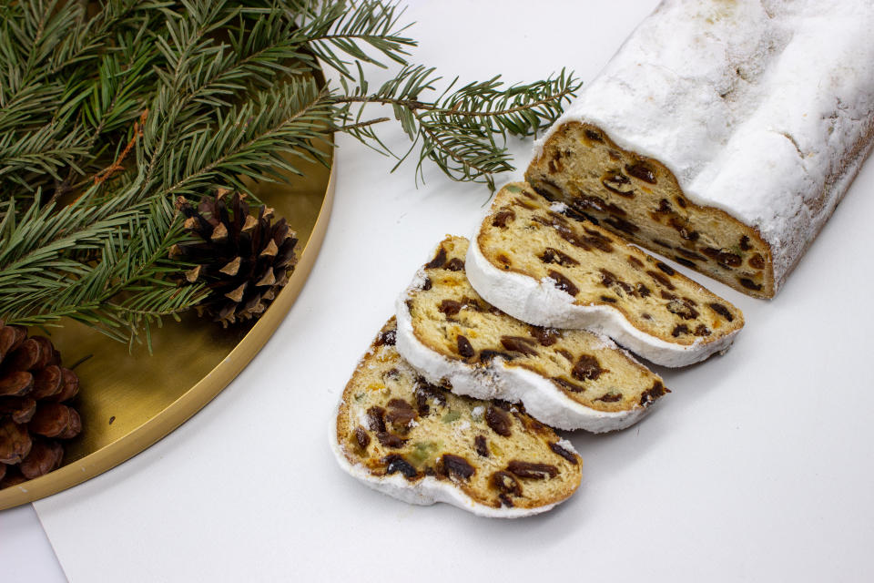 National German Christmas Cake Stollen