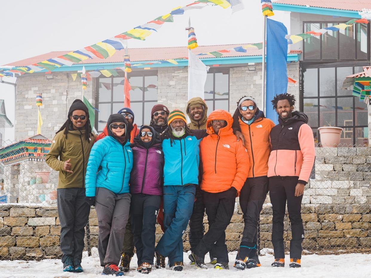 The Full Circle Everest team