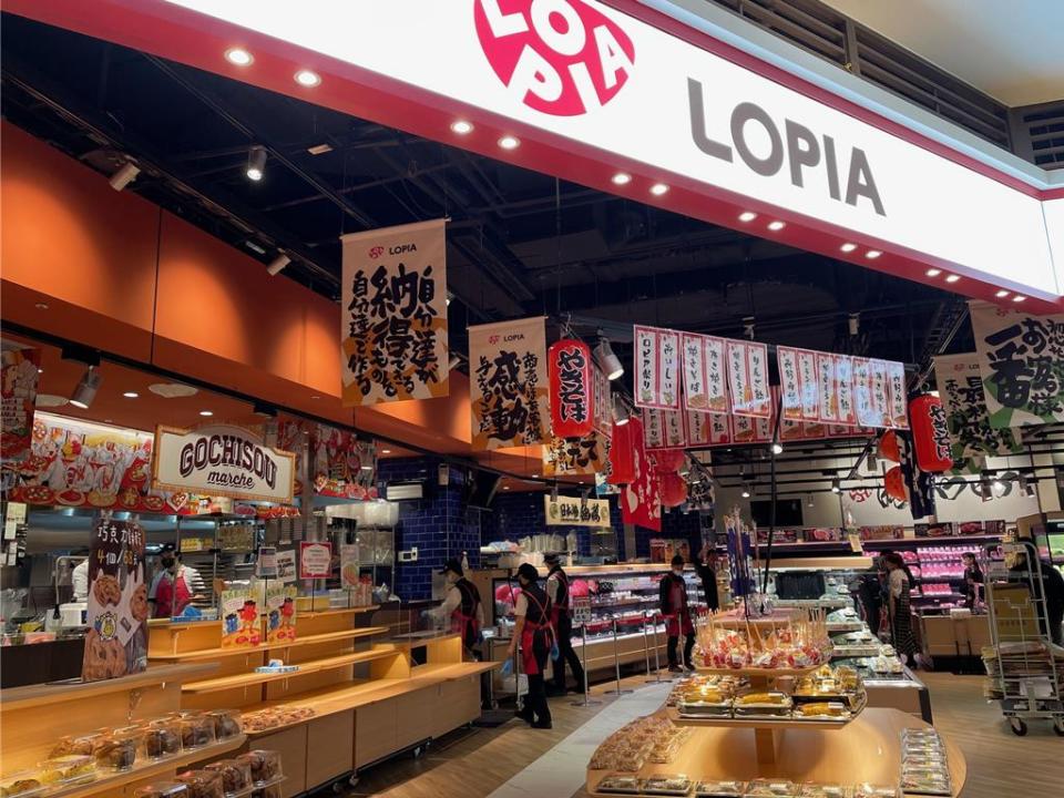 日本LOPIA超市雙北首店中和環球購物中心開幕，正面對決歐系Mia C'bon。圖／李麗滿