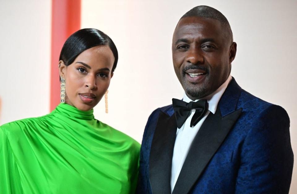 Sabrina Dhowre Elba and Idris Elba