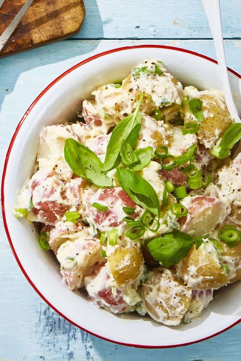 Creamy Basil Potato Salad