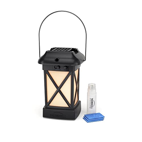 Thermacell Mosquito Repellent Lantern; No Spray Mosquito Repellent for Patios; Includes 12-Hour…