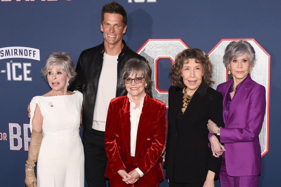 Rita Moreno, Tom Brady, Sally Field, Lily Tomlin, Jane Fonda